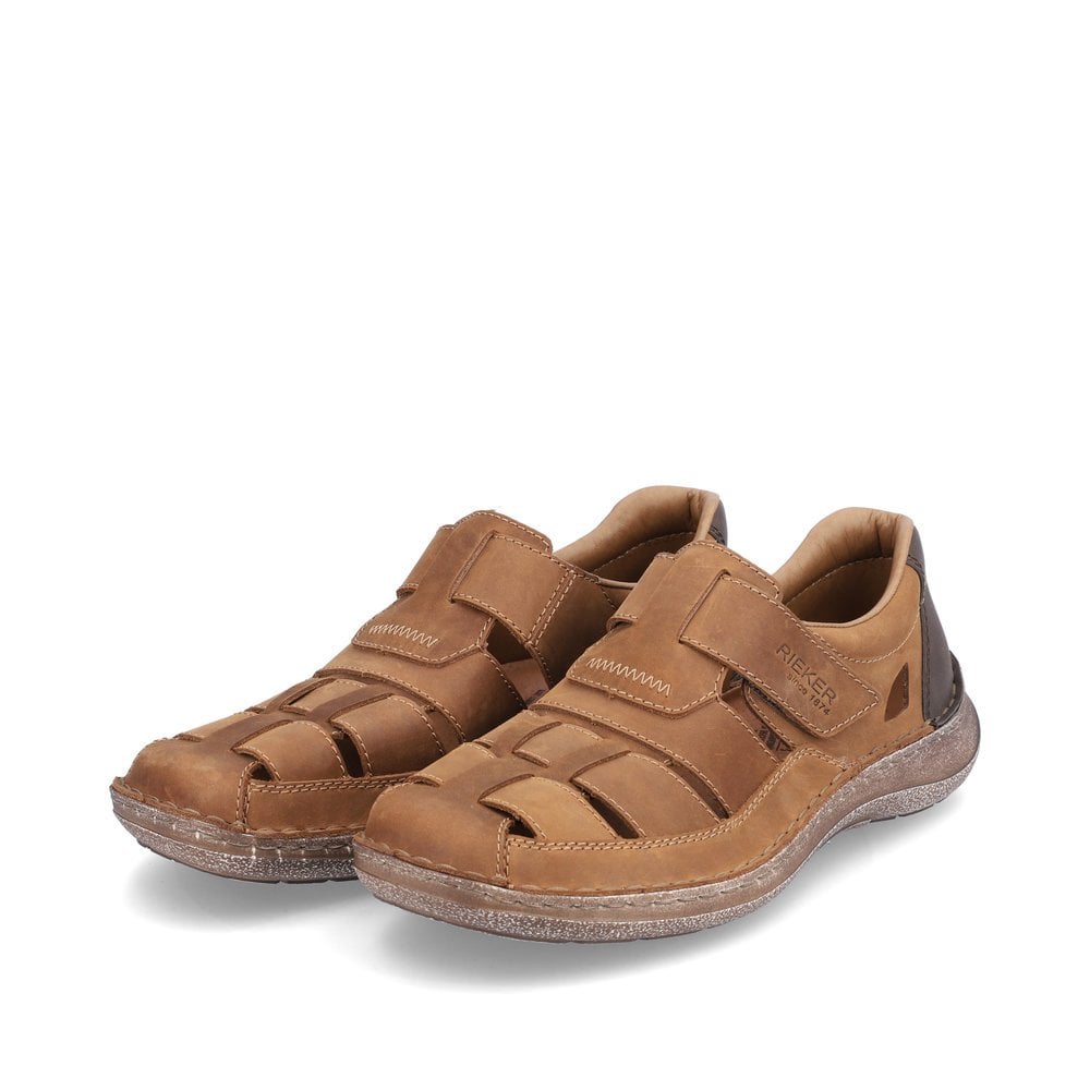 Men's Rieker 03078-25 Sneakers Brown | USA-629821