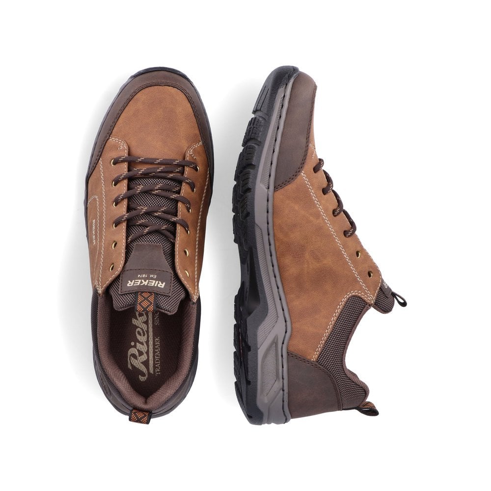 Men's Rieker 14220-25 Sneakers Brown | USA-423747