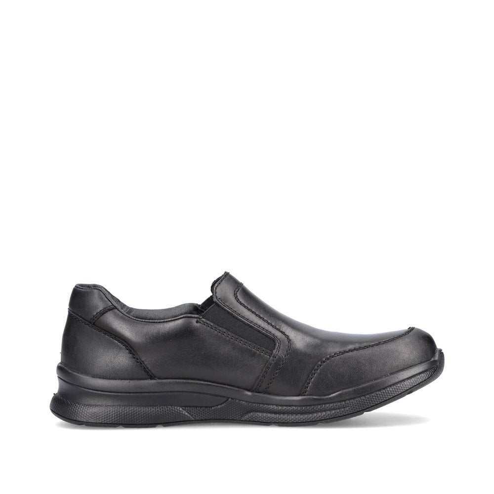 Men's Rieker 14850-00 Slip On Shoes Black | USA-959772