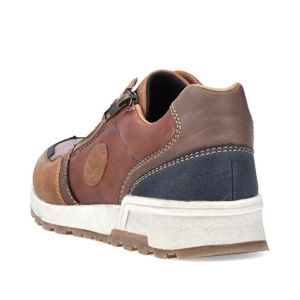 Men's Rieker 15130-90 Sneakers Brown | USA-155521