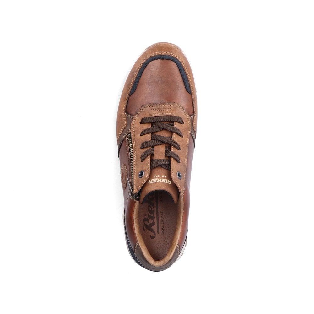 Men's Rieker 15130-90 Sneakers Brown | USA-155521