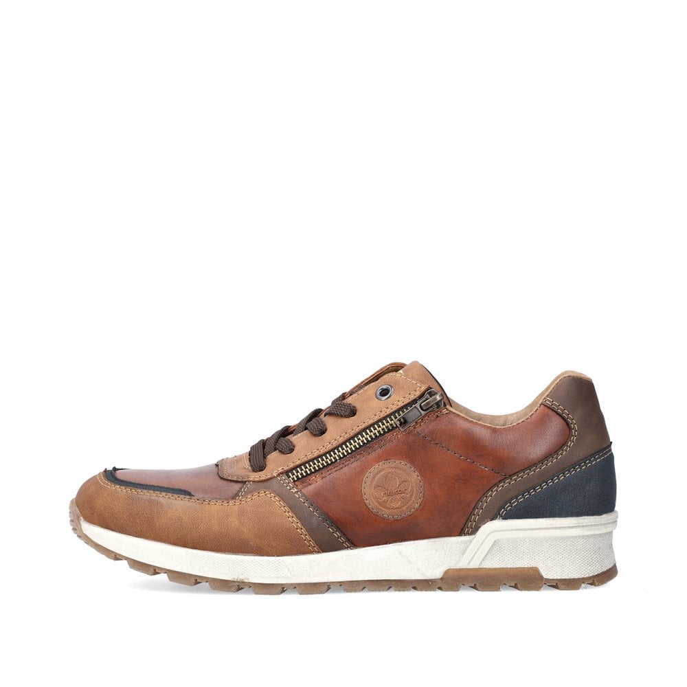 Men's Rieker 15130-90 Sneakers Brown | USA-155521