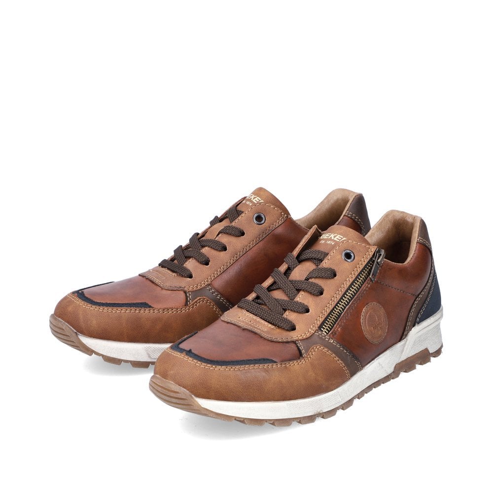 Men's Rieker 15130-90 Sneakers Brown | USA-155521