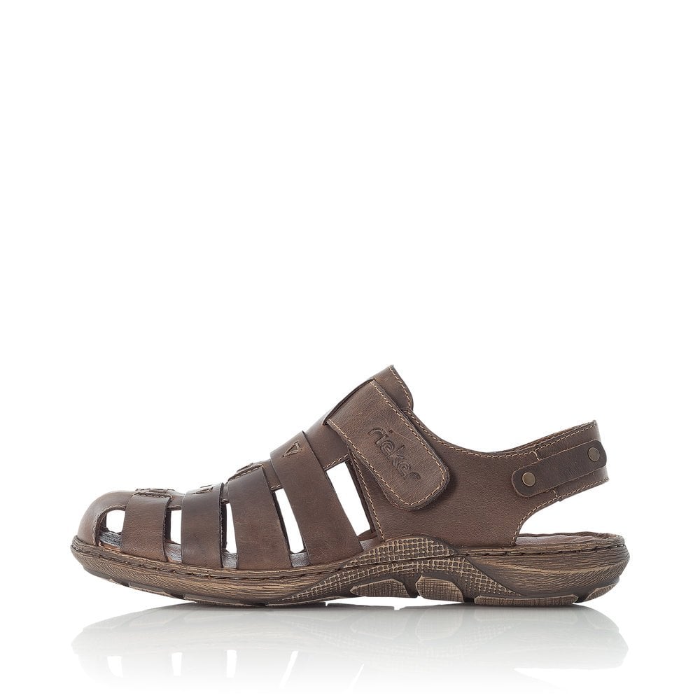 Men's Rieker 22074-26 Walking Sandals Brown | USA-617709