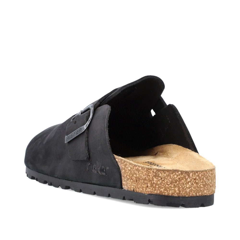 Men's Rieker 22180-00 Slippers Black | USA-980140