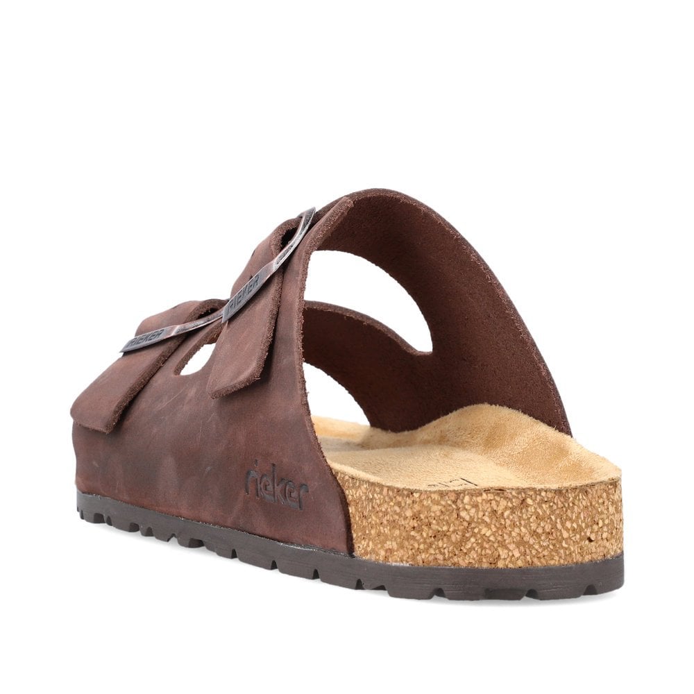 Men's Rieker 22190-25 Slippers Brown | USA-891025