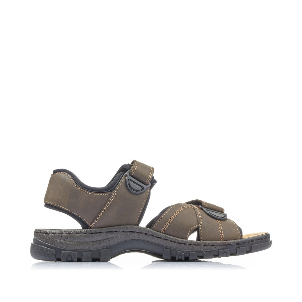 Men's Rieker 25051-27 Walking Sandals Brown | USA-266104