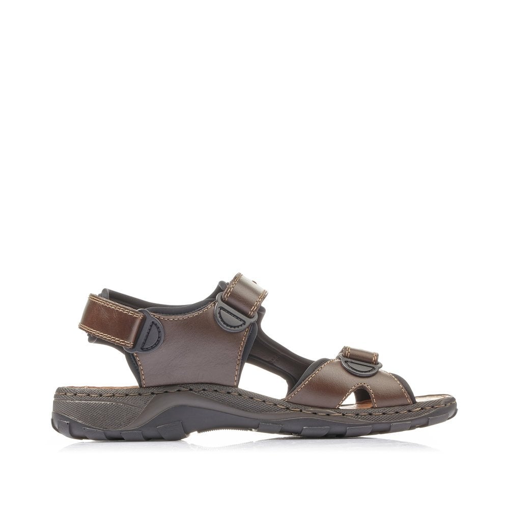 Men's Rieker 26061-25 Walking Sandals Brown | USA-824134