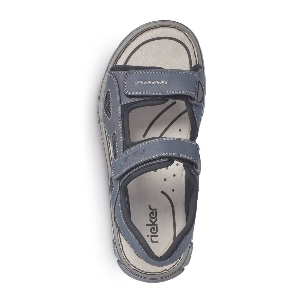 Men's Rieker 26761-14 Walking Sandals Blue | USA-484085