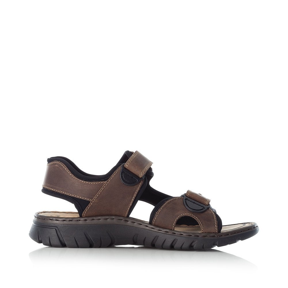 Men's Rieker 26761-26 Walking Sandals Brown | USA-404145