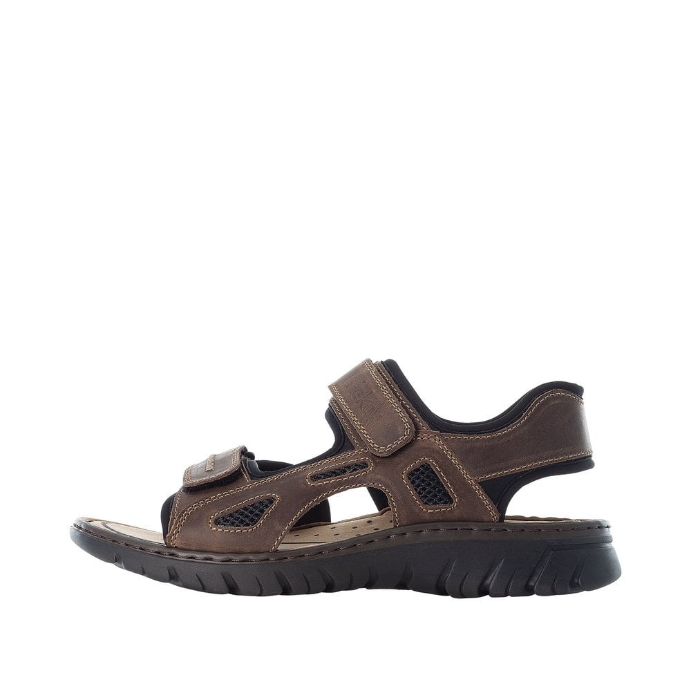 Men's Rieker 26761-26 Walking Sandals Brown | USA-404145