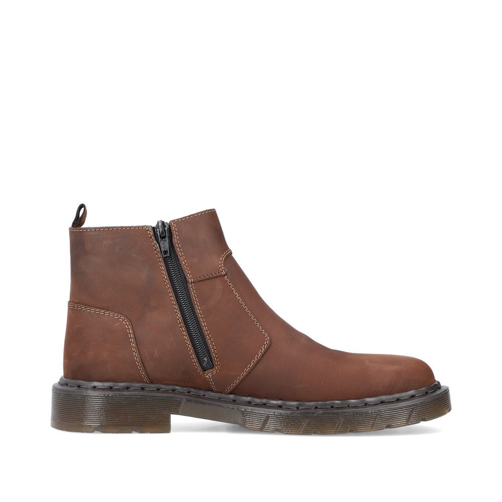 Men's Rieker 31650-23 Chelsea Boots Brown | USA-311893