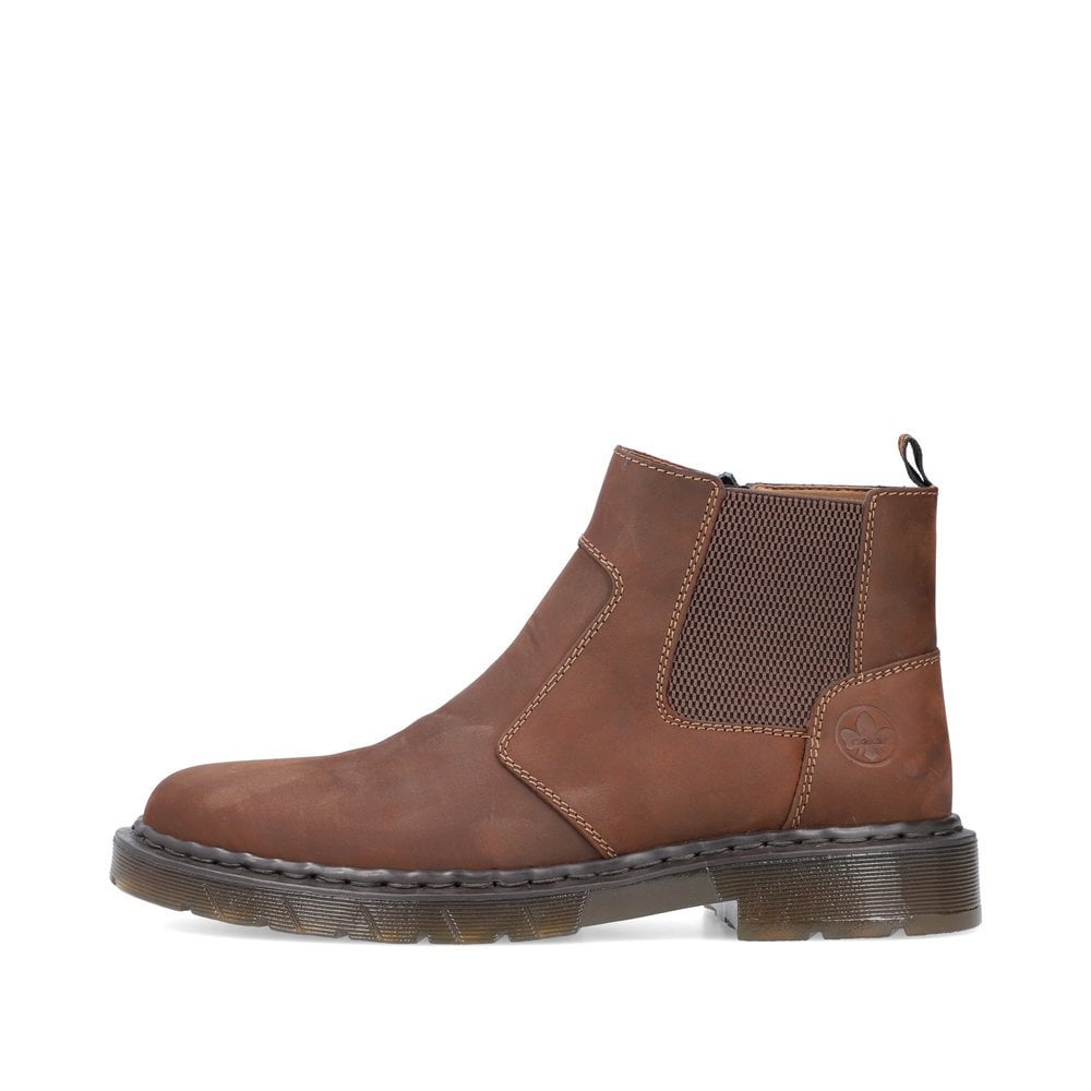 Men's Rieker 31650-23 Chelsea Boots Brown | USA-311893