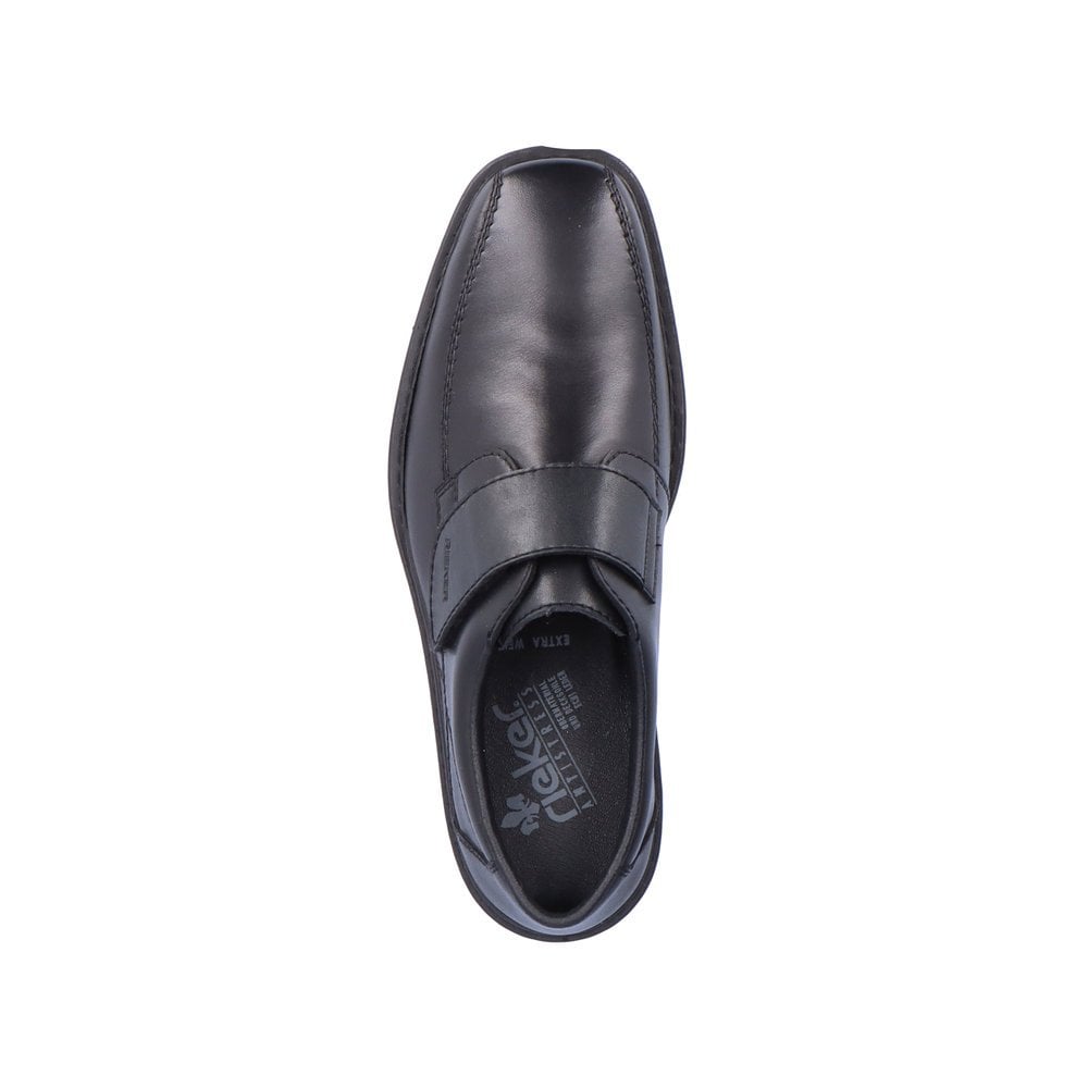 Men's Rieker B0853-00 Slip On Shoes Black | USA-453118