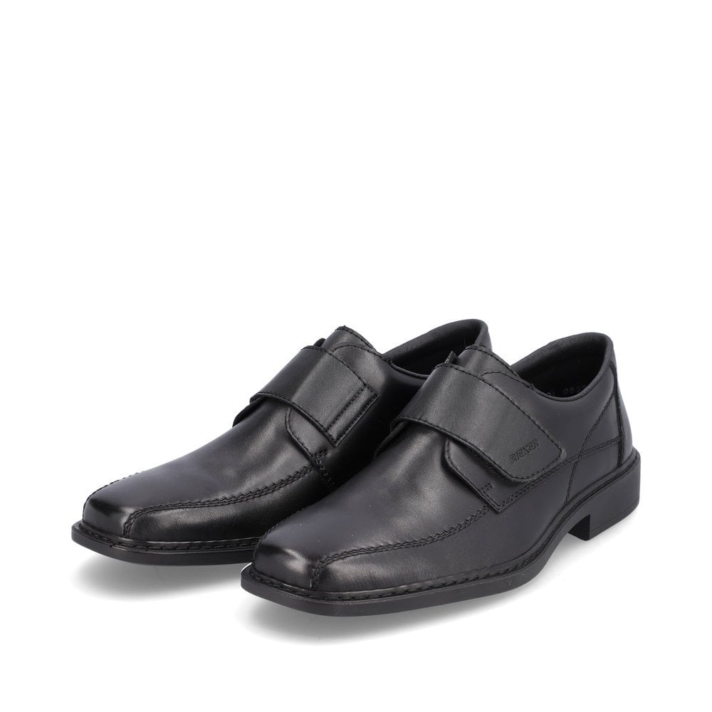 Men's Rieker B0853-00 Slip On Shoes Black | USA-453118