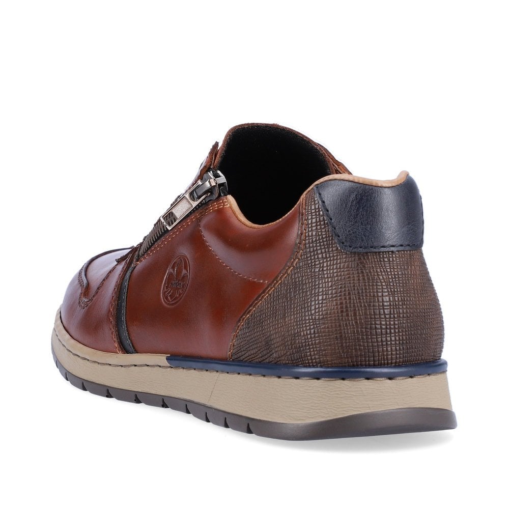 Men's Rieker B2112-25 Sneakers Brown | USA-050224