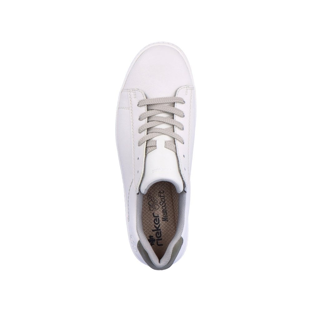 Men's Rieker B7122-80 Sneakers White | USA-145717