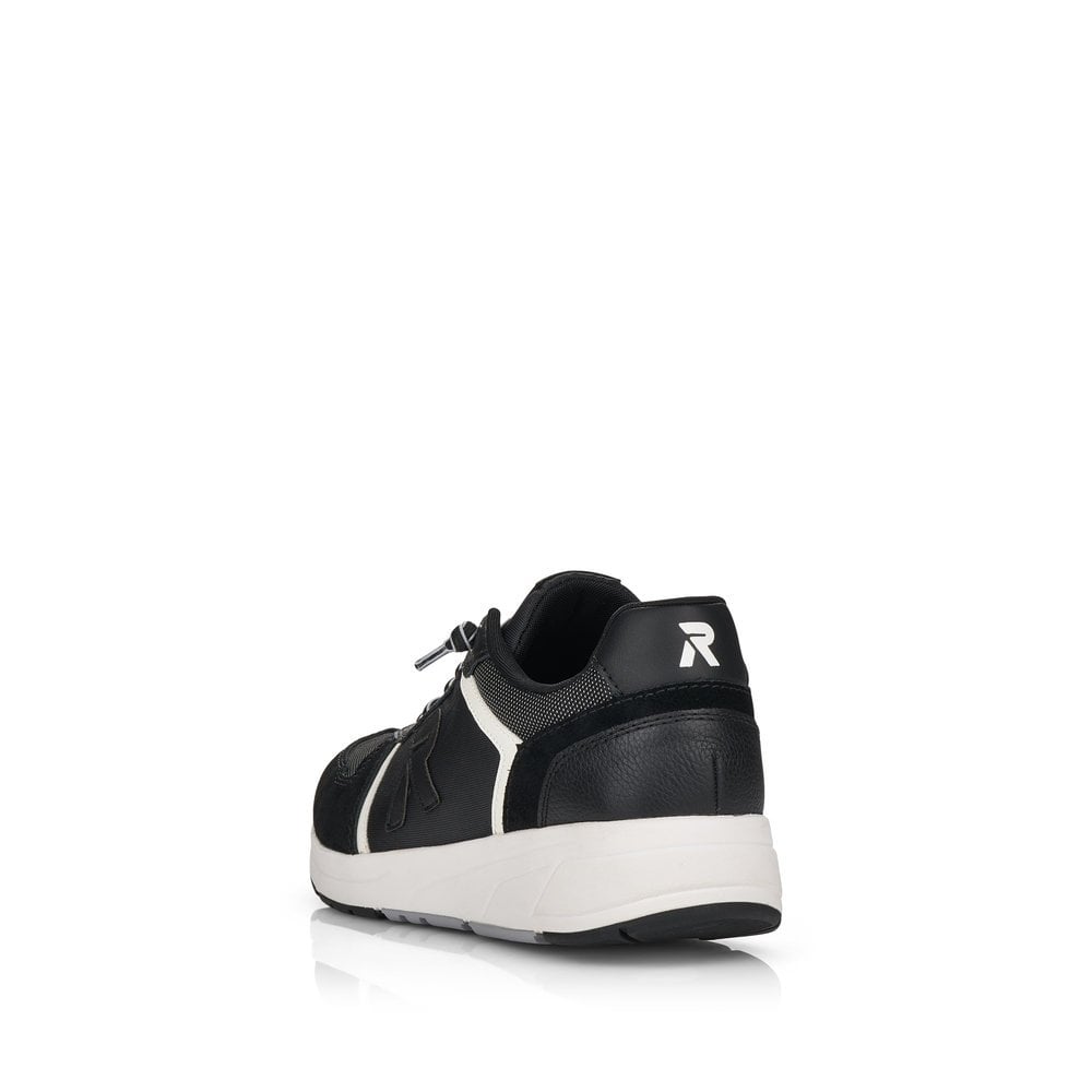 Men's Rieker R-Evolution 07001-00 Sneakers Black | USA-250970