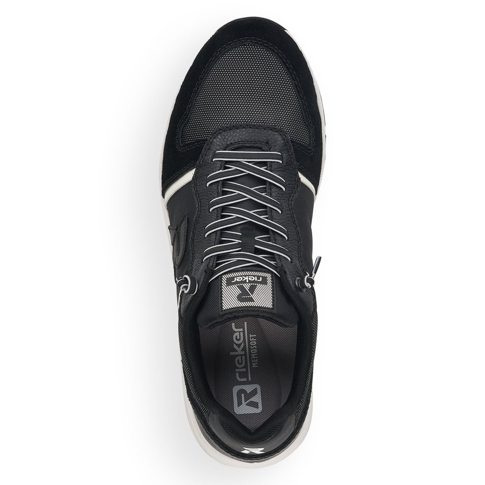 Men's Rieker R-Evolution 07001-00 Sneakers Black | USA-250970