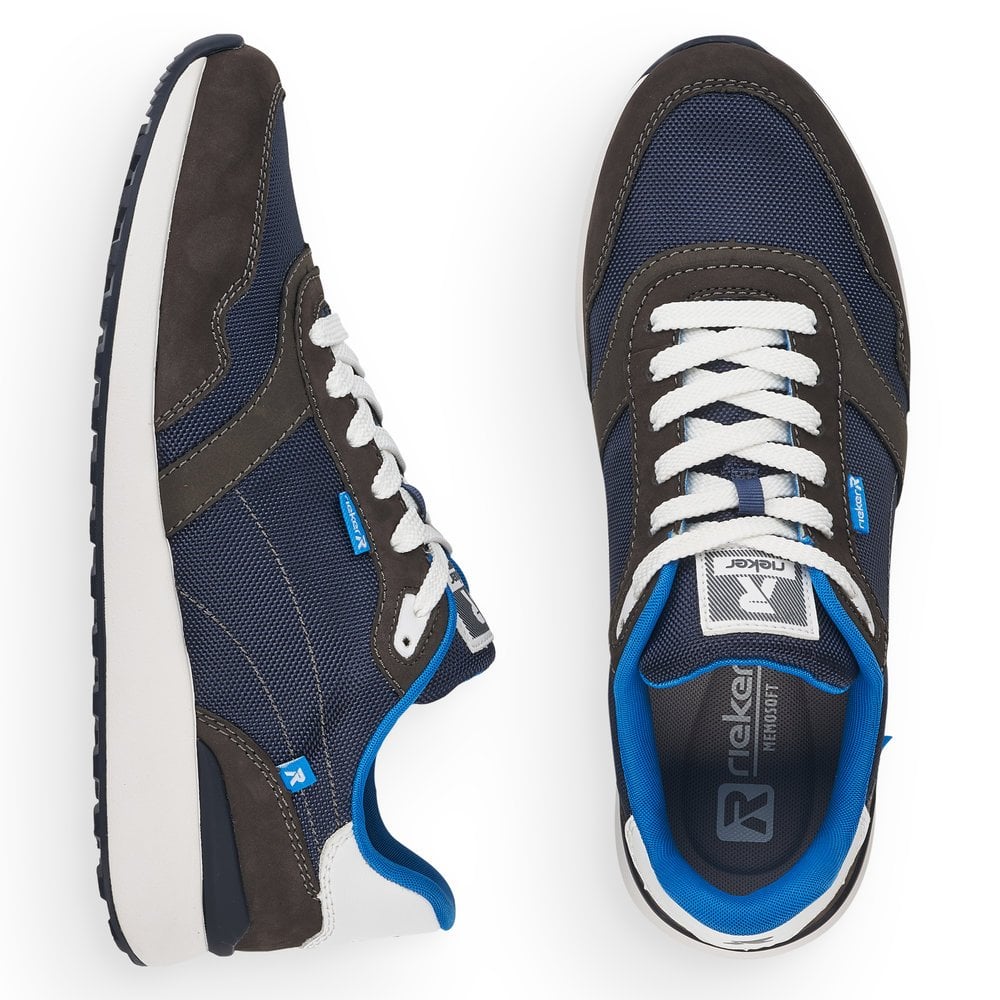 Men's Rieker R-Evolution 07602-14 Sneakers Blue | USA-579059