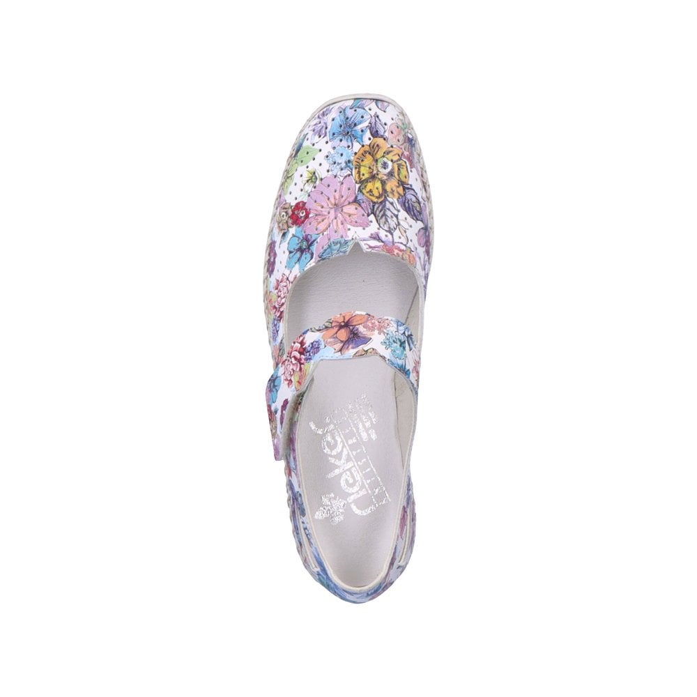 Women's Rieker 413J2-12 Mary Jane Shoes Multicolor | USA-621548