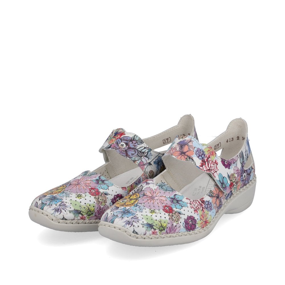 Women's Rieker 413J2-12 Mary Jane Shoes Multicolor | USA-621548