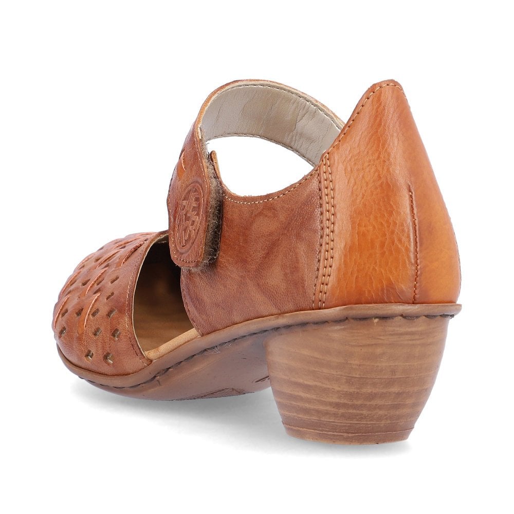 Women's Rieker 43770-22 Mary Jane Shoes Brown | USA-251917