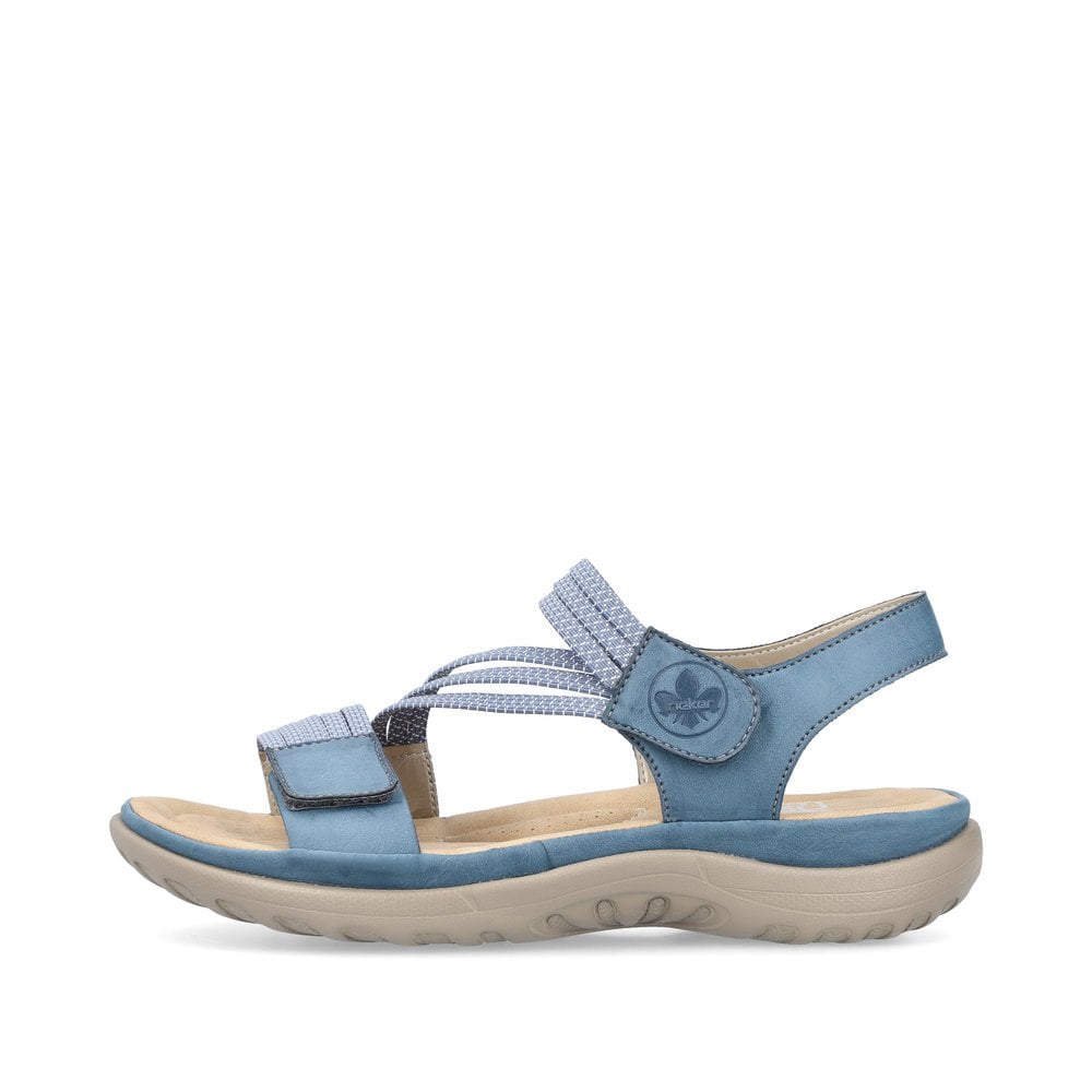 Women's Rieker 64870-14 Walking Sandals Blue | USA-625464