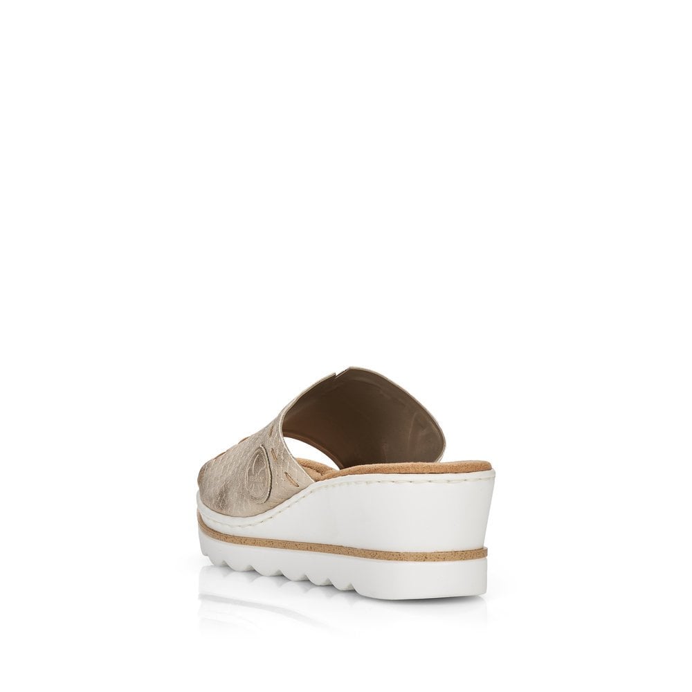 Women's Rieker 67494-60 Slippers Beige | USA-260207