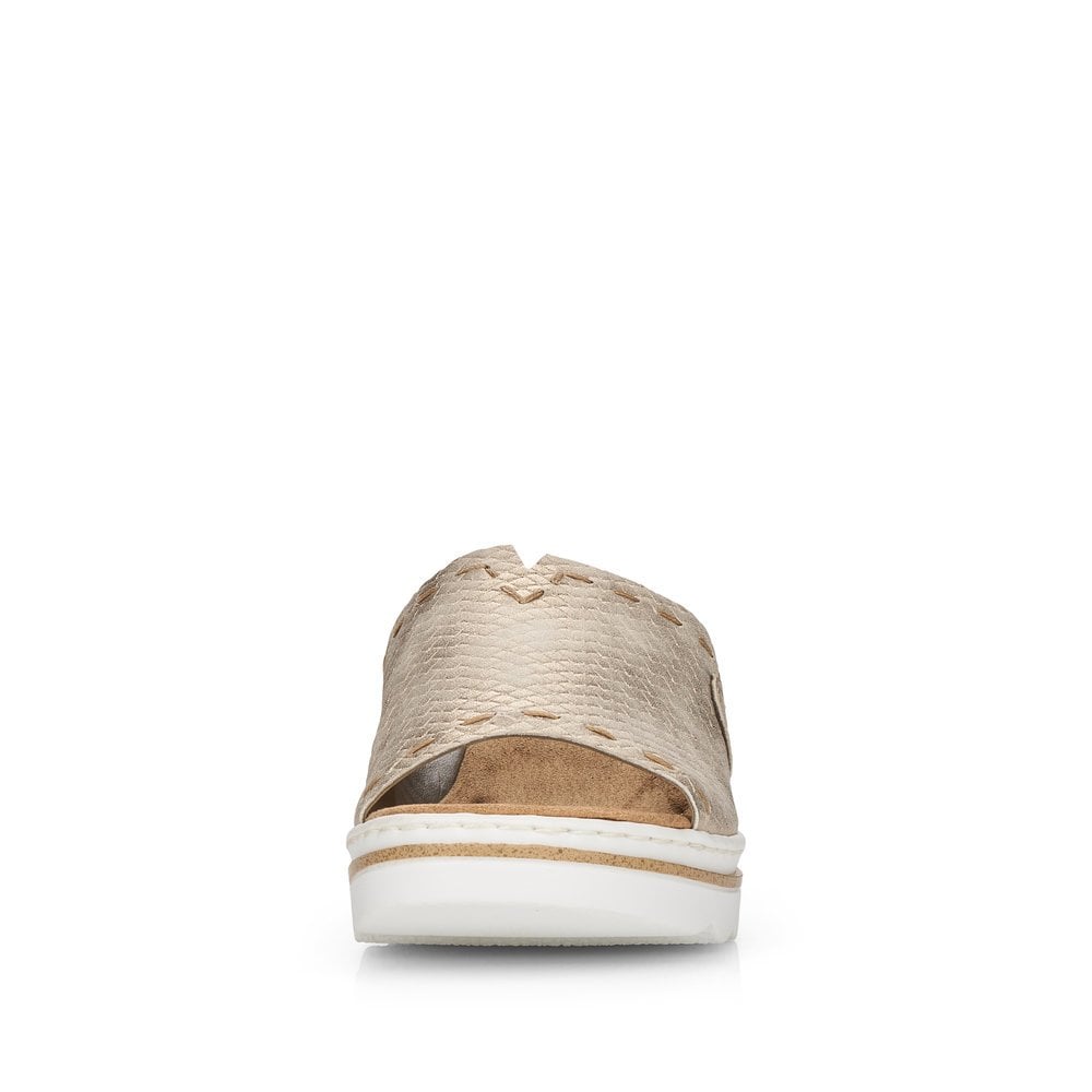 Women's Rieker 67494-60 Slippers Beige | USA-260207