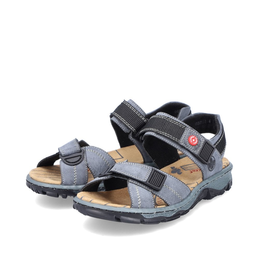 Women's Rieker 68851-14 Walking Sandals Blue | USA-907253