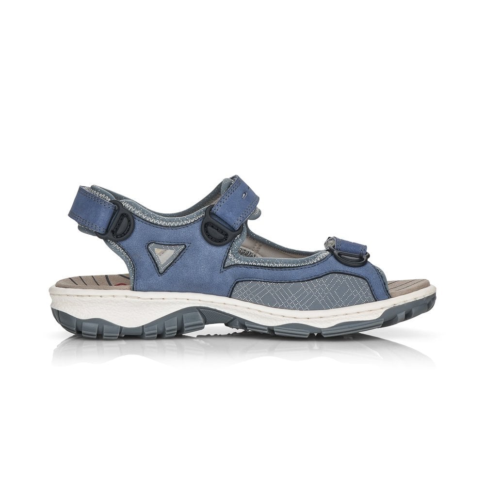 Women's Rieker 68874-14 Walking Sandals Blue | USA-381800