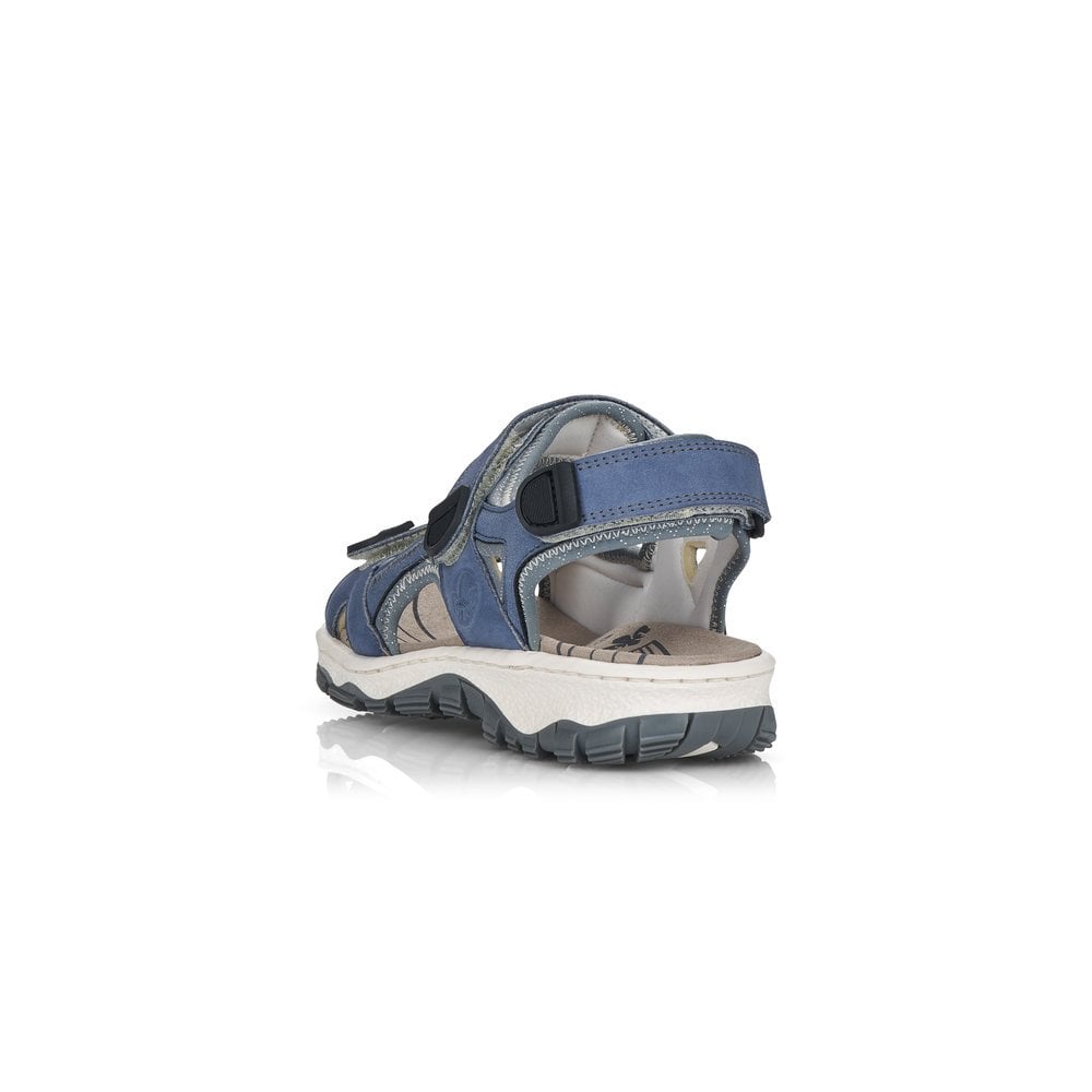 Women's Rieker 68874-14 Walking Sandals Blue | USA-381800