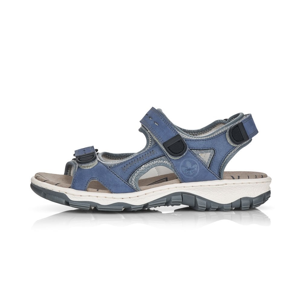 Women's Rieker 68874-14 Walking Sandals Blue | USA-381800