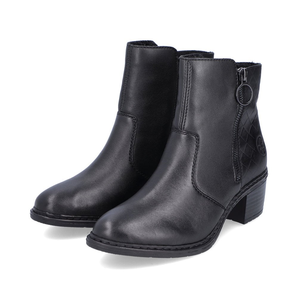 Women's Rieker 70150-00 Ankle Boots Black | USA-509060