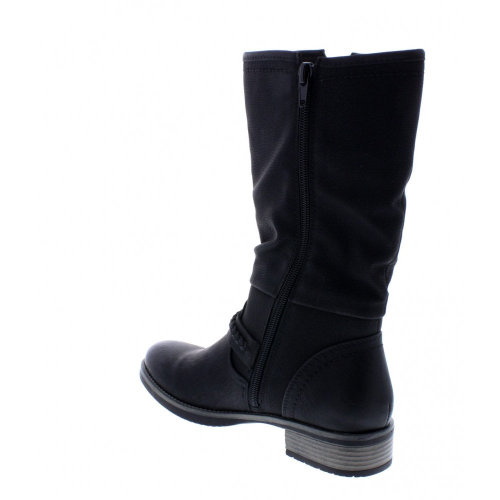 Women's Rieker 98860-00 Winter Boots Black | USA-536877