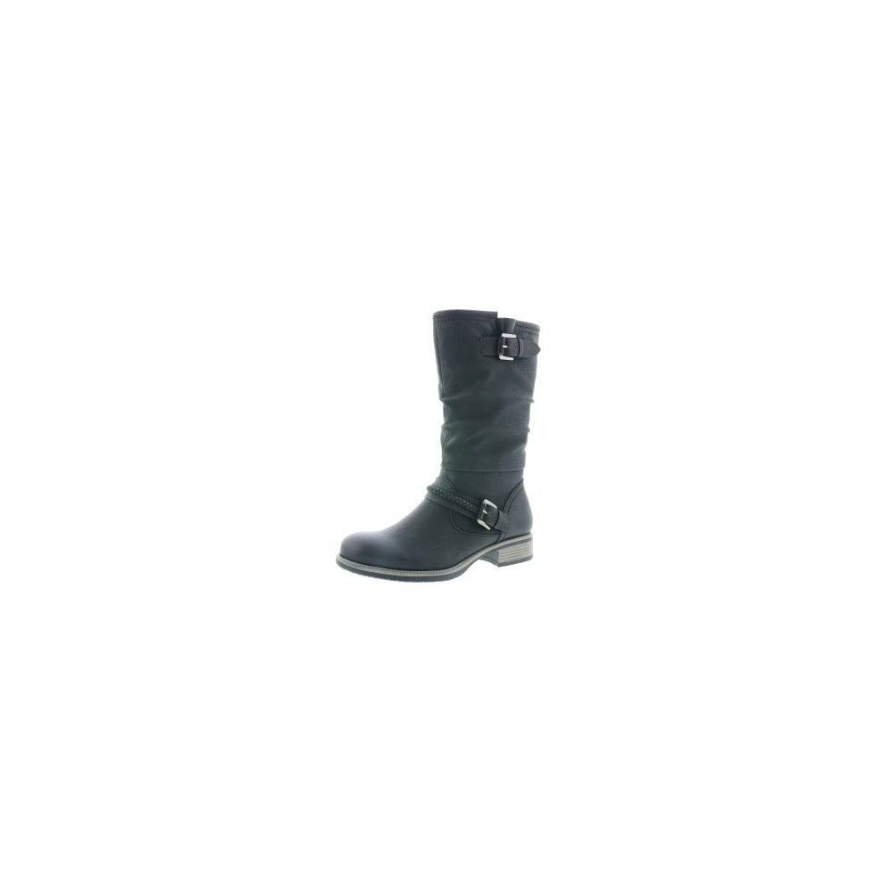 Women\'s Rieker 98860-00 Winter Boots Black | USA-536877