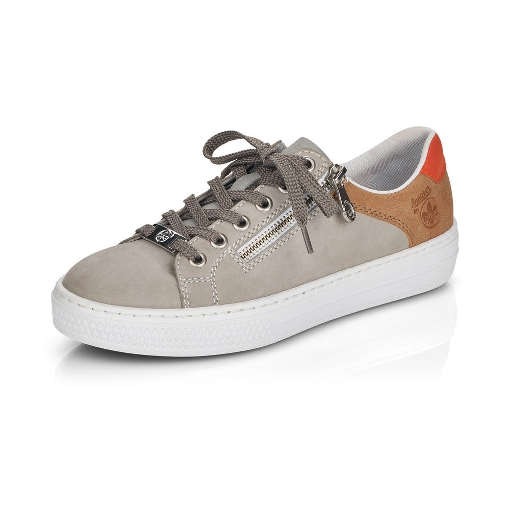 Women\'s Rieker L59A1-40 Sneakers Grey | USA-879358