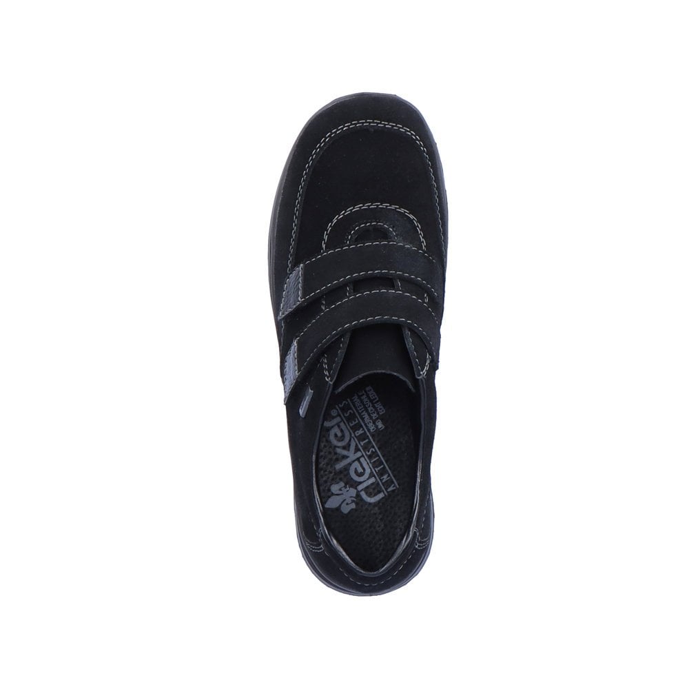 Women's Rieker L7750-00 Sneakers Black | USA-509197