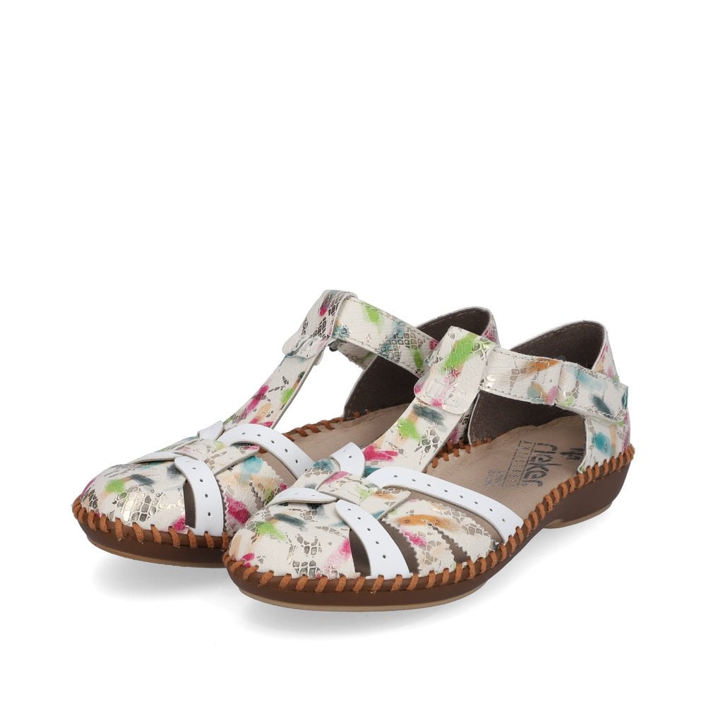 Women's Rieker M1650-91 Walking Sandals Multicolor | USA-502977