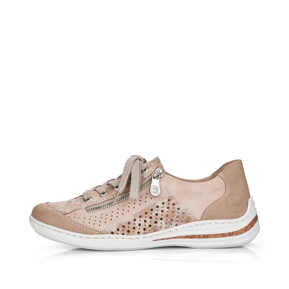 Women's Rieker M35G6-31 Sneakers Rose | USA-155700