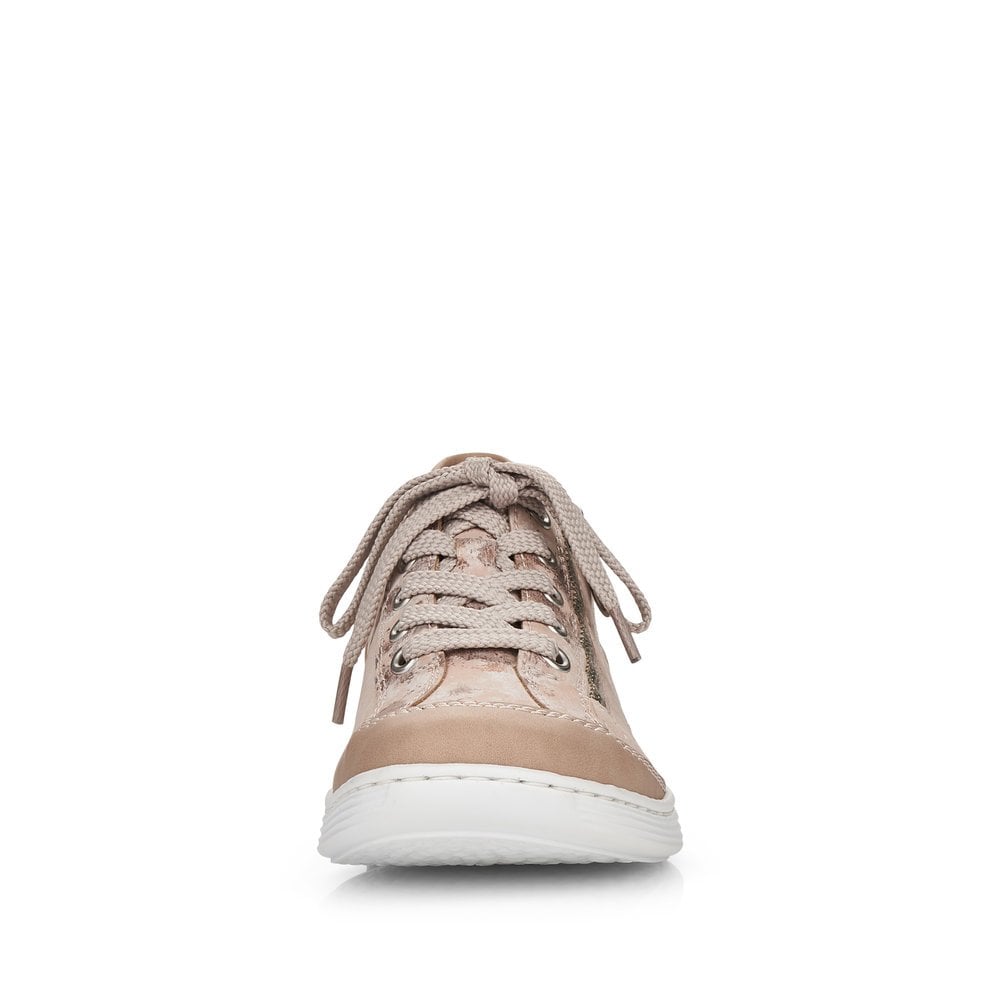 Women's Rieker M35G6-31 Sneakers Rose | USA-155700