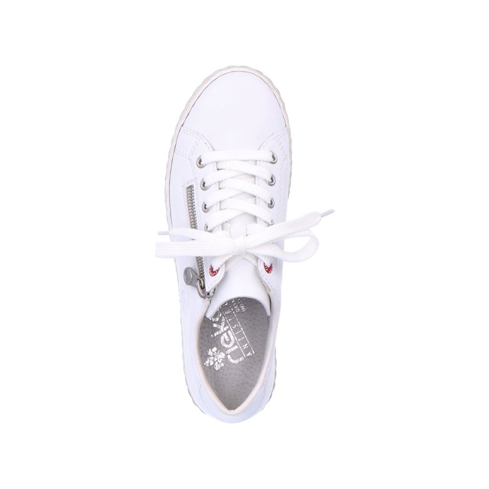 Women's Rieker N0900-81 Sneakers White | USA-236733