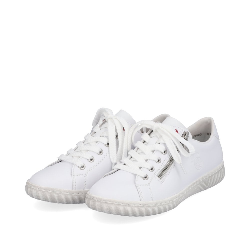 Women's Rieker N0900-81 Sneakers White | USA-236733