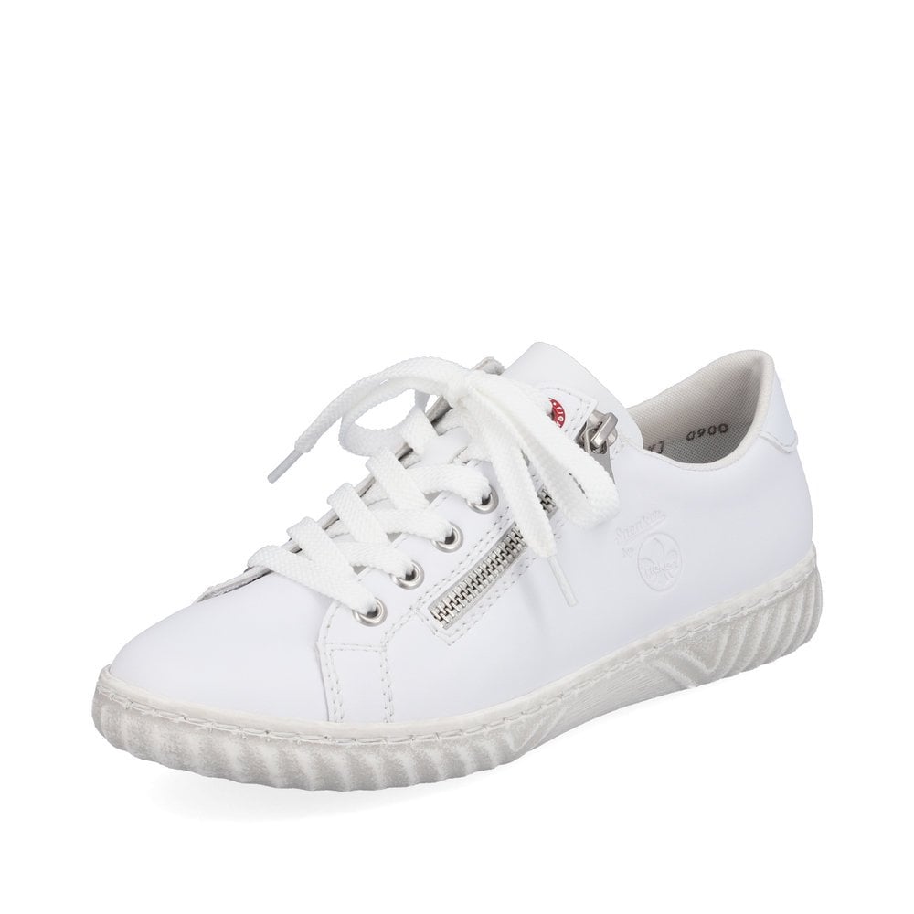 Women\'s Rieker N0900-81 Sneakers White | USA-236733