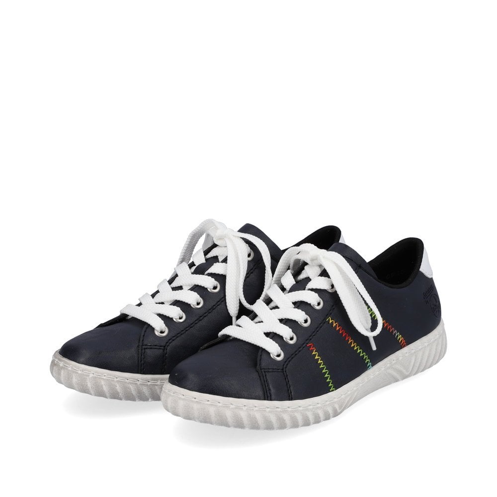 Women's Rieker N0910-14 Sneakers Blue | USA-543697