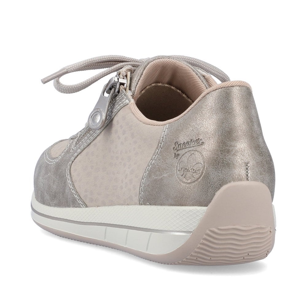 Women's Rieker N1112-60 Sneakers Beige | USA-797138