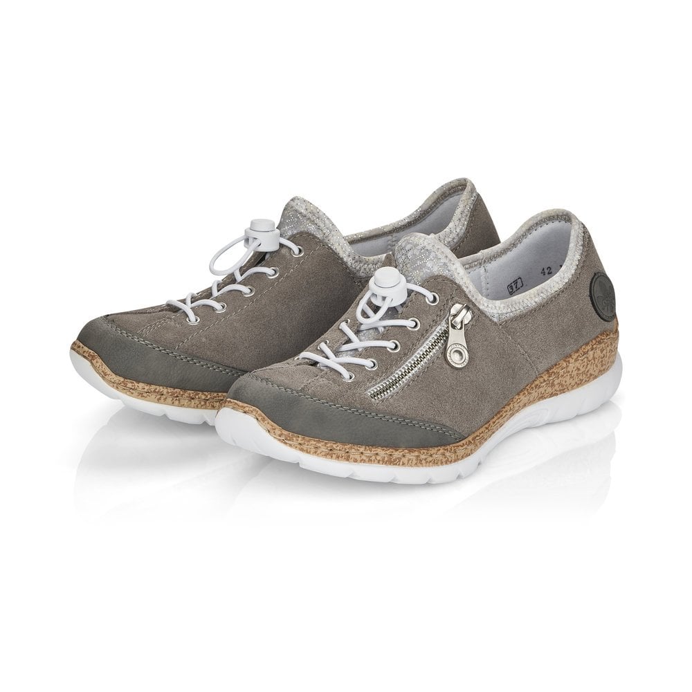 Women's Rieker N42F1-40 Sneakers Grey | USA-807866