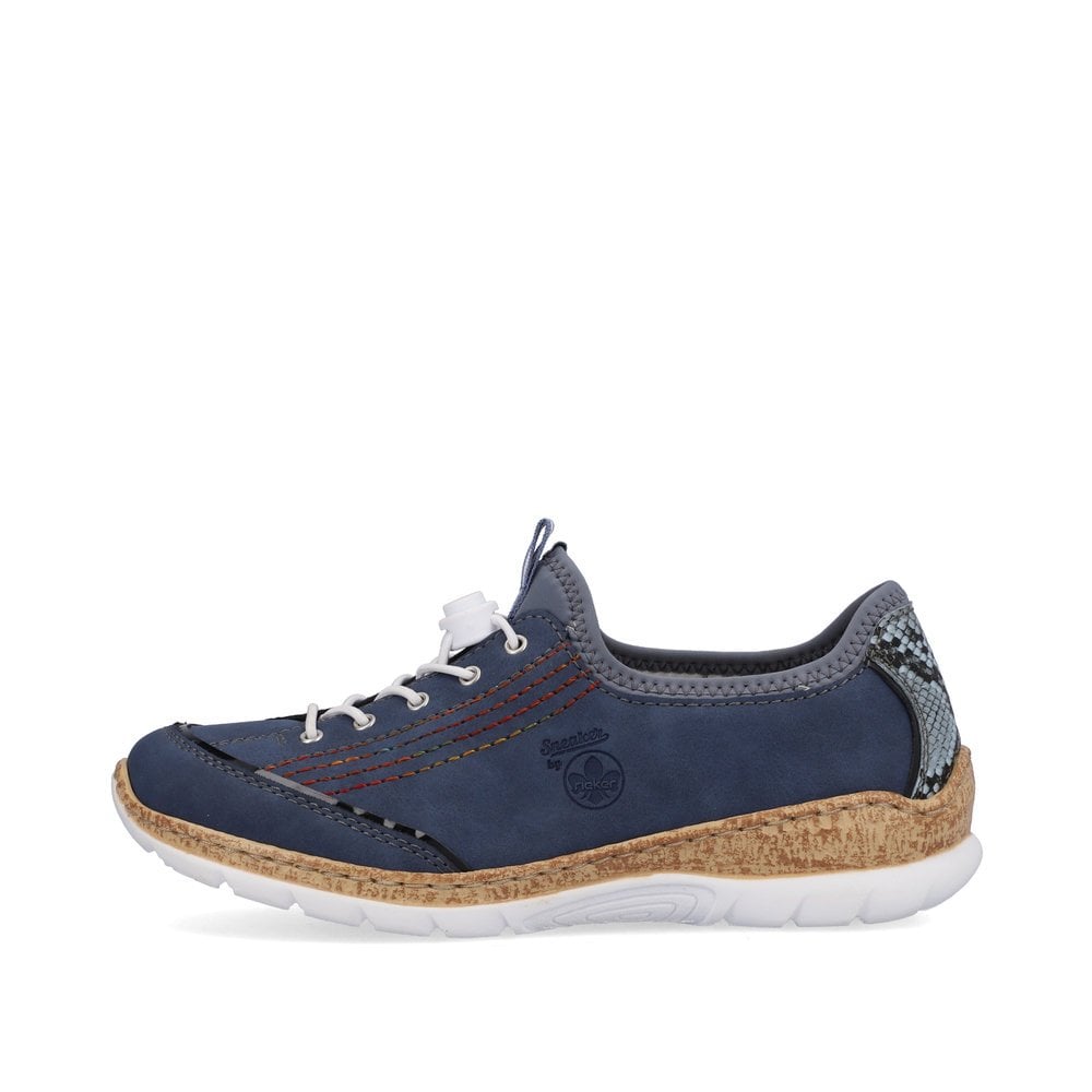 Women's Rieker N42T0-14 Sneakers Blue | USA-560250