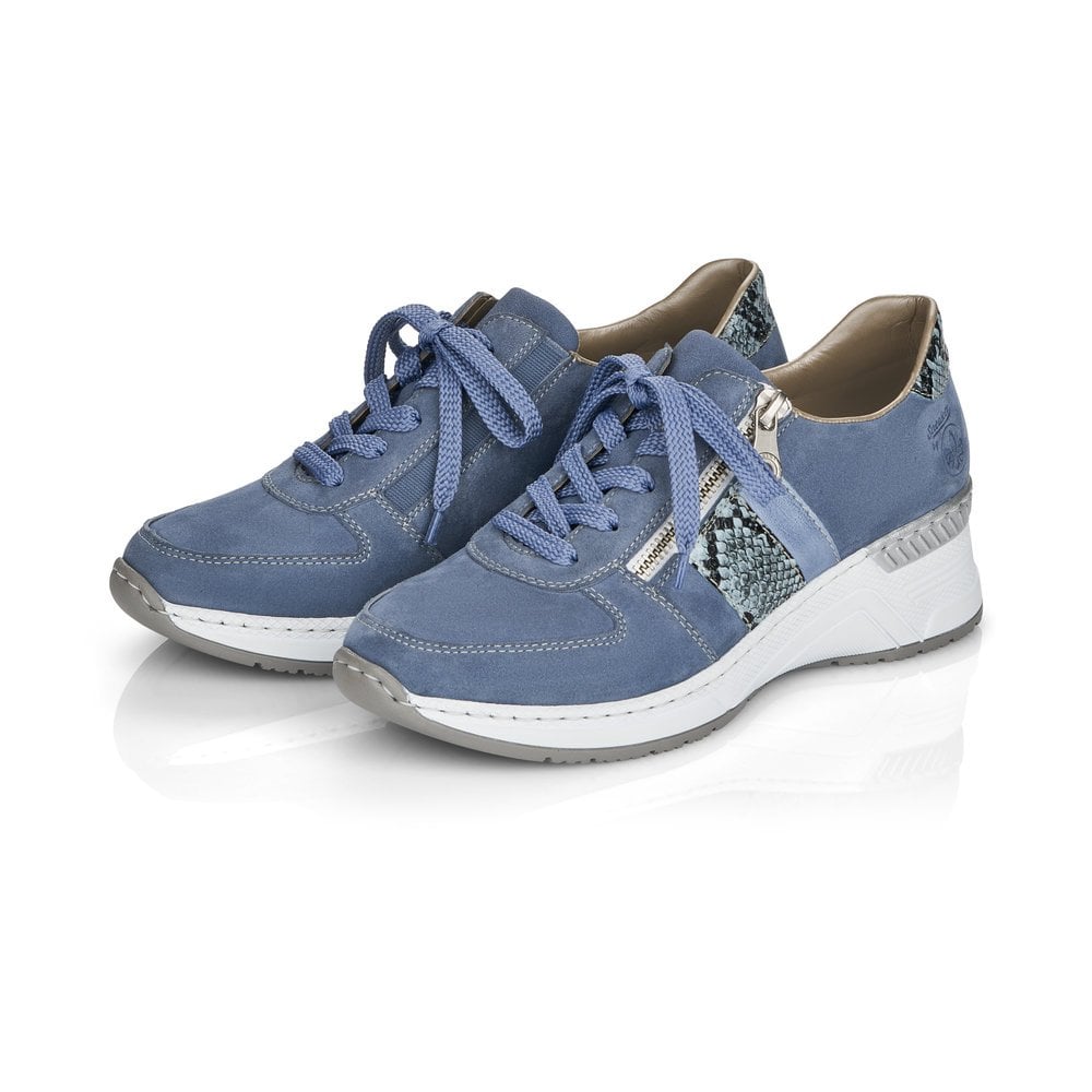 Women's Rieker N4321-11 Sneakers Blue | USA-983933